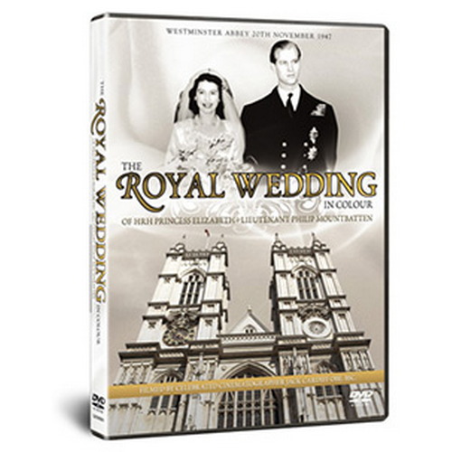 Royal Weddiing In Colour - Hrh Princess Elizabeth And Lieutenant Philip Mountbatten (DVD)