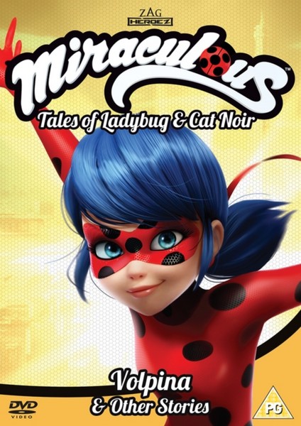 Miraculous: Tales of Ladybug and Cat Noir - Volpina & Other Stories Vol 4 [OFFICIAL UK RELEASE] [DVD]