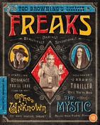 Freaks/The Unknown/The Mystic: Tod Browning's Sideshow Shockers (Criterion Collection)  [Blu-ray]