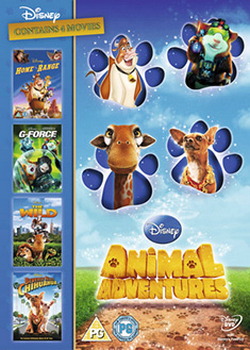 Disney Animal Adventures 4Dvd Box Set (The Wild  Home On The Range  G Force  Beverley Hills Chihuahua) (DVD)