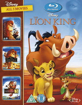 The Lion King 1-3 Trilogy (Blu-ray) (Region Free)