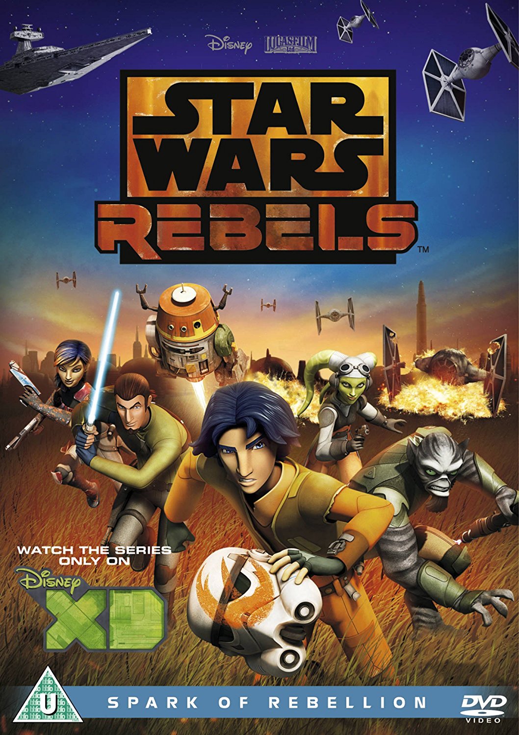 Star Wars Rebels: Spark Of Rebellion (2014) (DVD)